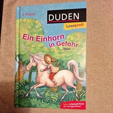 Leseprofi einhorn gefahr gebraucht kaufen  Sennfeld