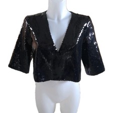Pailletten bolero jacke gebraucht kaufen  Hürth