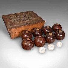 Antique lawn bowls for sale  EXETER