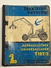 Ersatzteilkatalog hydraulische gebraucht kaufen  Pulsnitz
