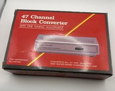 Usado, Conversor de bloco 47 canais VHF para UHF UHF conversor de bloqueio com ajuste fino comprar usado  Enviando para Brazil