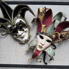 Venetian jester masquerade for sale  West Olive