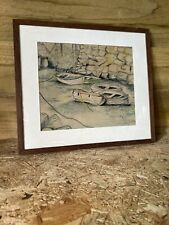 Vintage painting drawing for sale  CEMAES BAY