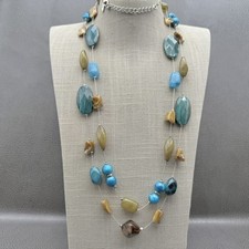 Beaded necklace chunky for sale  Charleston