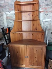 Pine corner shelf for sale  LEIGH