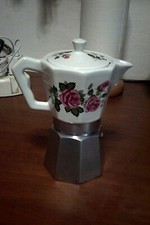 Rara caffettiera ceramica usato  Savona