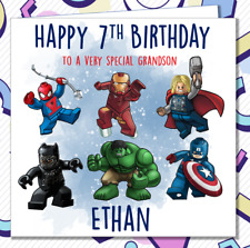 Personalised marvel avengers for sale  CROYDON