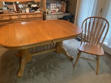 Solid oak table for sale  Knoxville