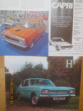 Revista Ford Transit Supervan 2, Capri Mk1-3 Reports inc. V8 & Kat Capri, Capri comprar usado  Enviando para Brazil