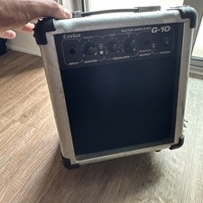 Usado, Esteban G-10 amplificador de guitarra 120V 60Hz equipamento de áudio portátil prata testado comprar usado  Enviando para Brazil