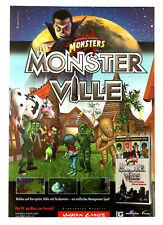 Universal Monsters Monsterville Monster Ville Vintage mini pôster anúncio promocional PC comprar usado  Enviando para Brazil