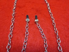 SUPORTE DE ÓCULOS DE AÇO INOXIDÁVEL 18 POLEGADAS PRATA 5MM CORDA DE LIGAÇÃO, usado comprar usado  Enviando para Brazil