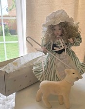 Porcelain doll little for sale  LUTON