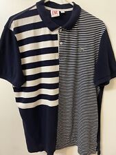 Camisa polo masculina Lacoste Live tamanho GG listra azul anos 90 Y2K color block comprar usado Camisa polo masculina Lacoste Live tamanho GG listra azul anos 90 Y2K color block comprar usado  Enviando para Brazil