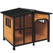 Pawhut wooden dog for sale  GREENFORD