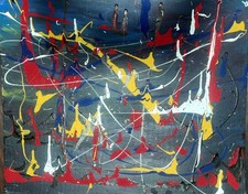 Jackson pollock style for sale  Lilburn
