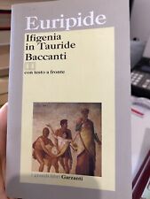 Euripide. ifigenia tauride usato  Roma