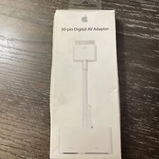 Autêntico OEM Apple MD098ZM/A 30 pinos adaptador AV digital branco adaptador genuíno comprar usado  Enviando para Brazil