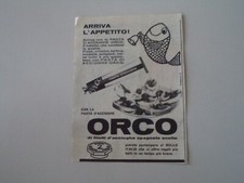 Advertising pubblicità 1961 usato  Salerno