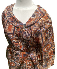 Usado, VESTIDO Vintage Tamanho Grande SLIMAKER Cinto Acetato Peter Pan Collar comprar usado  Enviando para Brazil