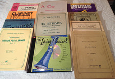 Clarinet sheet music for sale  Northfield