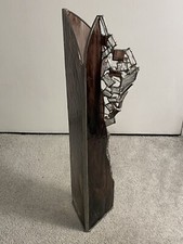 Stained glass vase for sale  HARWICH