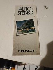 Depliant auto stereo usato  Virle Piemonte