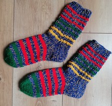 Paar selbstgestrickte socken gebraucht kaufen Paar selbstgestrickte socken gebraucht kaufen  Deutschland