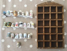 Thimbles collection display for sale  COLCHESTER