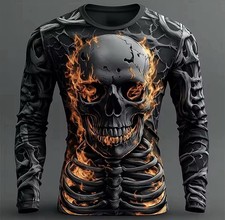 Tshirt halloween skeleton d'occasion  Paris XIV
