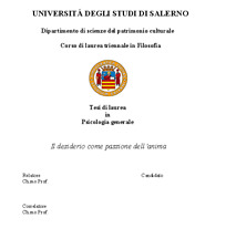 Tesi laurea filosofia usato  Cava de Tirreni