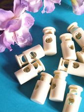 Usado, 168 # Set Di 12 " Stop Corda " Bianco Corda Morsetto Cappuccio Periodo Vintage comprar usado  Enviando para Brazil