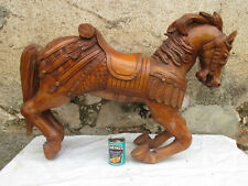 Antique wooden carousel d'occasion  Monclar