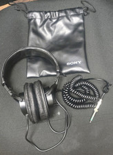 Fones de ouvido Sony MDR-V6 1985\ raros - Preto. Old School & Still Sound Great!  comprar usado  Enviando para Brazil