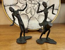 Two bronze african for sale  LONDON