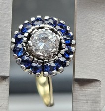 Saphir ring blauen gebraucht kaufen  Calw