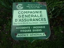Plaque émaillée compagnie d'occasion  Toulouse-