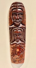 Wooden tribal double for sale  Monroe