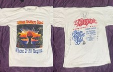 Camiseta The Allman Brothers, camiseta unissex The Allman Brothers Tour P-5XL VN5030 comprar usado  Enviando para Brazil