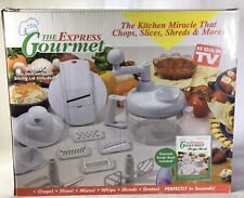 Usado, Processador de Alimentos Manual The Express Gourmet (Como Visto na TV) CONJUNTO COMPLETO Chop Shred comprar usado  Enviando para Brazil