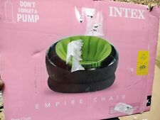 Cadeira de acampamento inflável Intex Empire dormitório lounge para adultos, verde comprar usado  Enviando para Brazil