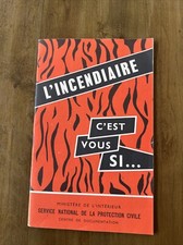 Incendiaire note service d'occasion  Montgeron