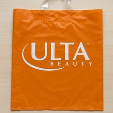 Usado, Sacolas de compras de plástico laranja marca Ulta Beauty 50 peças (18x13x7”) novas FRETE GRÁTIS comprar usado  Enviando para Brazil