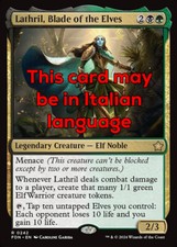Mtg lathril blade usato  Italia