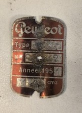 Plaque peugeot 55gl d'occasion  Clermont-Ferrand-