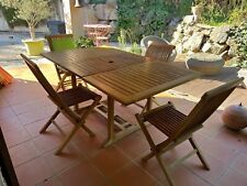 Table jardin teck d'occasion  Mougins