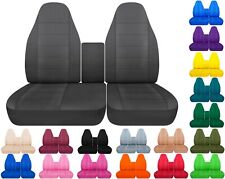 Capas de assento de caminhão compatíveis com 1997-2003 Ford F150 40-60 assentos traseiros altos com console de algodão, usado comprar usado  Enviando para Brazil