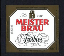Bieretiketten meister bräu gebraucht kaufen  Furth