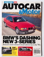 Autocar magazine 1990 for sale  BRIGHTON