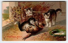Vintage cats postcard for sale  Collingswood